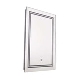 ESPEJO CON LUZ LED RECTANGULAR 31W 100-240V 4000K (TACTIL ANTI EMPAÑAMIENTO DIMEABLE)