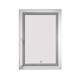 ESPEJO CON LUZ LED RECTANGULAR 31W 100-240V 4000K (TACTIL ANTI EMPAÑAMIENTO DIMEABLE)