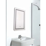ESPEJO CON LUZ LED RECTANGULAR 31W 100-240V 4000K (TACTIL ANTI EMPAÑAMIENTO DIMEABLE)