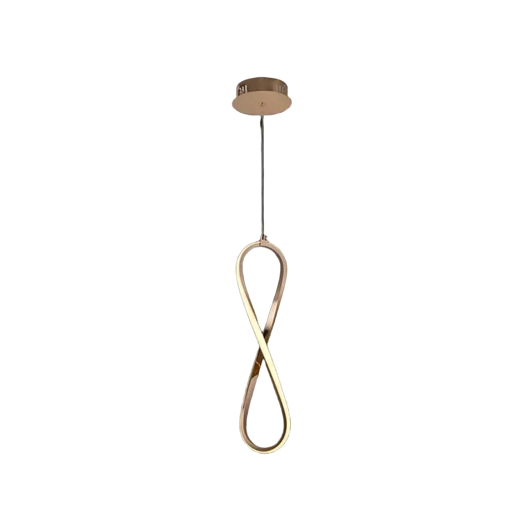 CANDIL LAMPARA COLGANTE LED ELEMENTO CON 3 CAMBIOS DE LUZ PUEDE COLGAR HASTA 3 MTS DE ALTURA 38W ORO