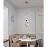 CANDIL LAMPARA COLGANTE LED ELEMENTO CON 3 CAMBIOS DE LUZ PUEDE COLGAR HASTA 3 MTS DE ALTURA 38W ORO