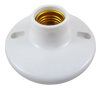 PORTALAMPARA REDONDA 102MM PLASTICO EP-400P