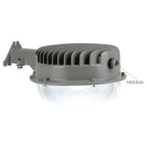 LAMPARA DE PARED ARBOTANTE CON FOTOCELDA LED 50 W LUZ DE DIA IP65 INDUSTRIAL EXTERIORES