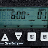 CONTROL ELECTRONICO 24 HRS 2 CIRC 120-277V CA 2SPST CON CAJA METALICA PARA INTERIORES INTERMATIC