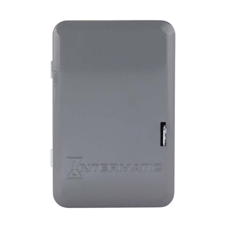 CONTROL ELECTRONICO 24 HRS 2 CIRC 120-277V CA 2SPST CON CAJA METALICA PARA INTERIORES INTERMATIC