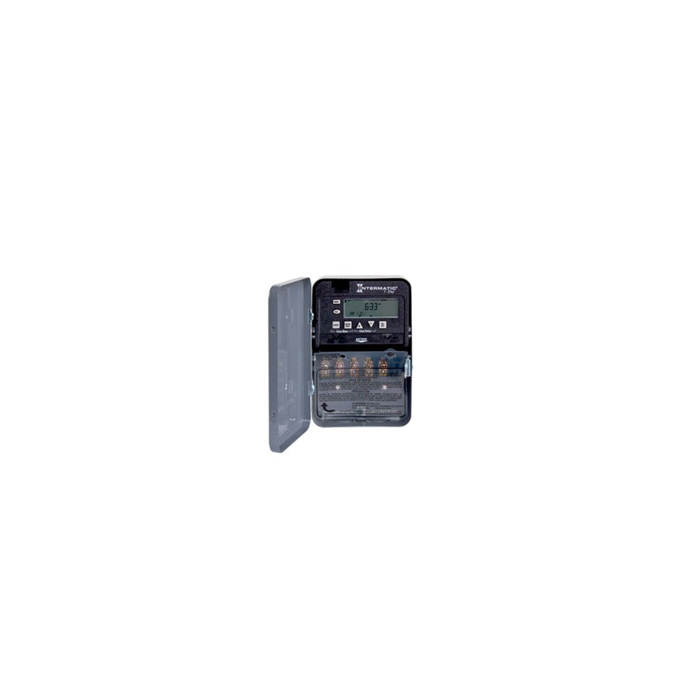 CONTROL ELECTRONICO 1 CIRCUITO 7 DIAS 120-277VCA. SPST EN CAJA DE METAL PARA INTERIOR INTERMATIC