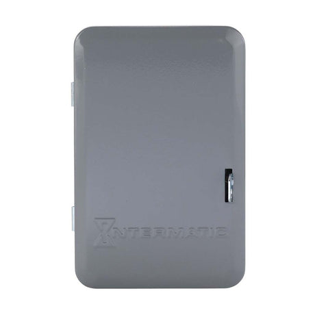 CONTROL ELECTRONICO 2 CIRCUITOS 7 DIAS 120-277VCA. 2-SPST EN CAJA DE METAL PARA INTERIOR INTERMATIC