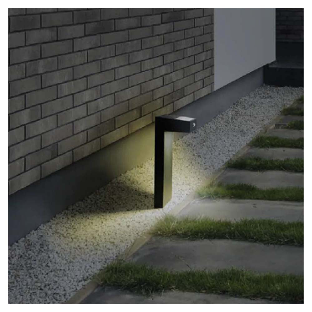LUMINARIA TIPO POSTE 50CM BOLLARD IP44 TOP LED 3W 3000K ESTEVEZ