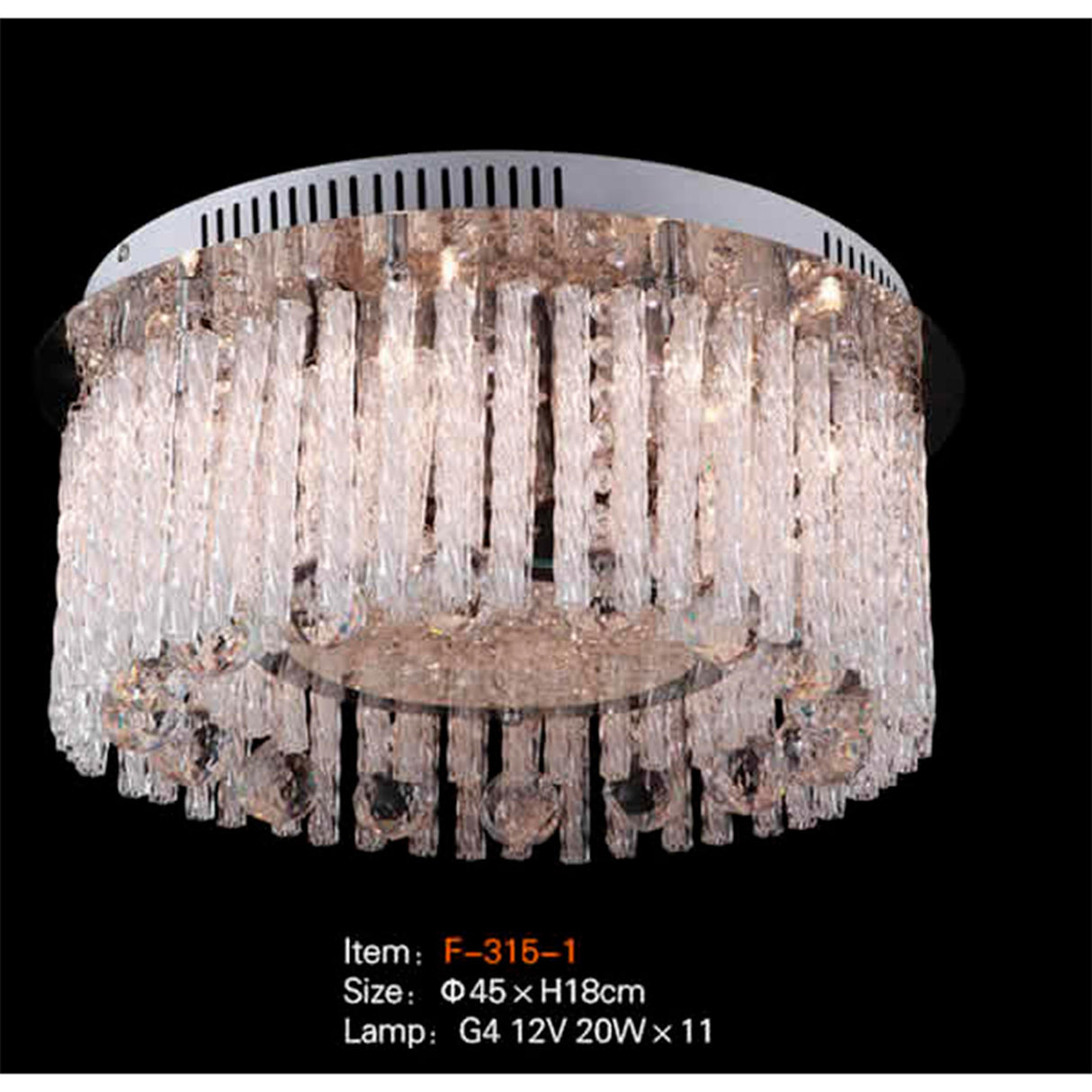 LUMINARIO P/TECHO 15W LED MCA IIDSA *** HA. LUMI ***