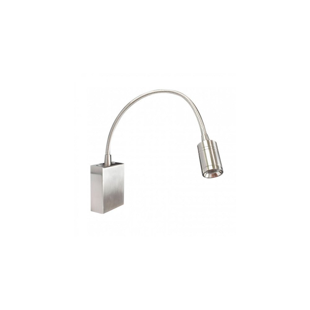 LUMINARIO PARA MURO LED 3W 3000K SATIN CALUX