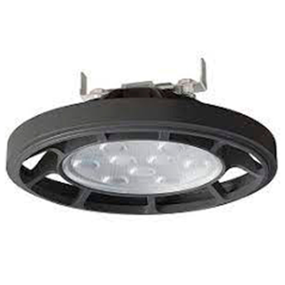 LAMPARA AR111 LED 10W/12V. 45 LUZ NEUTRA 3000K NEGRO ELECTROMAG ***HAE 2024***