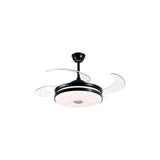 LAMPARA VENTILADOR TECHO 3 PASOS CON BOCINA BLUETOOTH NEGRO ***SIN T.E.***