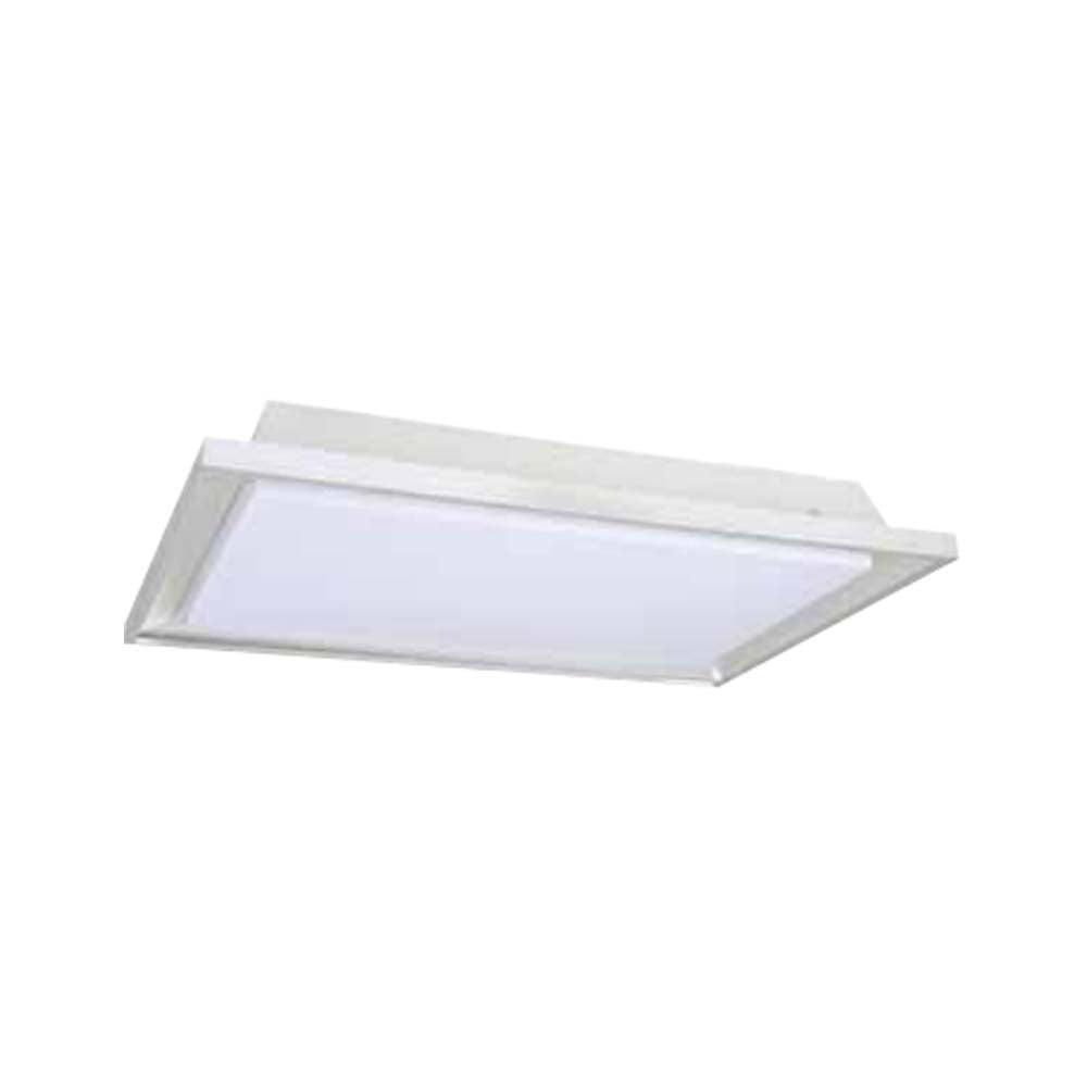 LUMINARIO TECHO FLUORECENTE CUADRADO GRANDE INC/ELECT. 2XPLL-55W/41 127V. G11 SATIN ***TECNOLITE HAE***