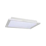 LUMINARIO TECHO FLUORECENTE CUADRADO GRANDE INC/ELECT. 2XPLL-55W/41 127V. G11 SATIN ***TECNOLITE HAE***