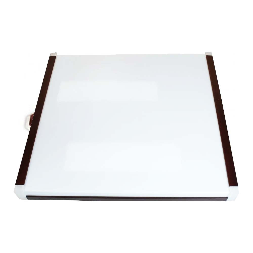 LUM. ELECTRONICO CUADRADO GRANDE MADERA 165W. 4100K OSLAS ***TECNOLITE HAE***