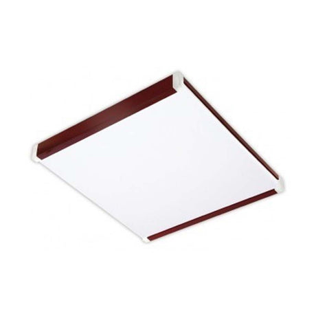 LUM. ELECTRONICO CUADRADO GRANDE MADERA 165W. 4100K OSLAS ***TECNOLITE HAE***