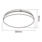 LÁMPARA DE INTERIOR LED ANSER TECNOLITE PARA SOBREPONER 16W LUZ SUAVE CÁLIDA