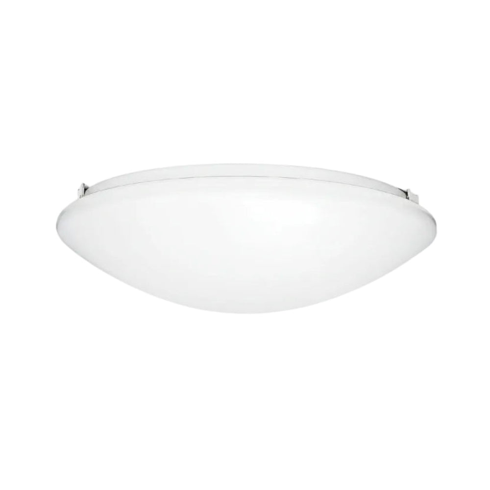 LUM. ELECTR. 32W/127V. BLANCO RED. GDE. PANTALLA OPALINA HONGO*** EXHIBICION PV.4 50% ***