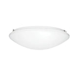 LUM. ELECTR. 32W/127V. BLANCO RED. GDE. PANTALLA OPALINA HONGO*** EXHIBICION PV.4 50% ***