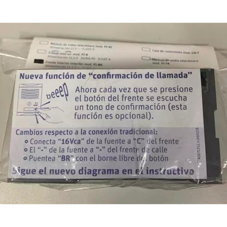 FRENTE INTERIOR FI-NK P/INK-1 Y TNK-X INTEC