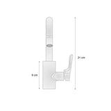MONOMANDO DE COCINA ACABADO CROMO FORTUM FK004