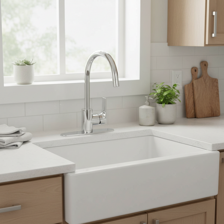 MONOMANDO DE COCINA ACABADO CROMO FORTUM FK004