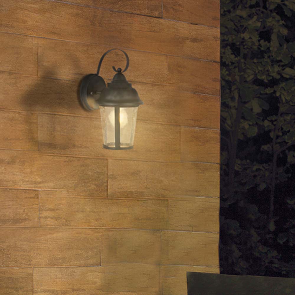 LAMPARA DE PARED ARBOTANTE TIPO FAROL EXTERIOR POTENCIA MAX. 60 W BASE E27 IP44 NO INCLUYE FOCO FTL-3422/N