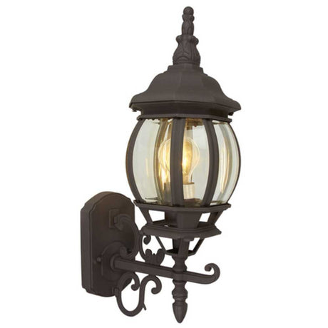 FAROL DE EXTERIOR SIENA TECNOLITE PARA SOBREPONER 26W BASE E27 CAFÉ