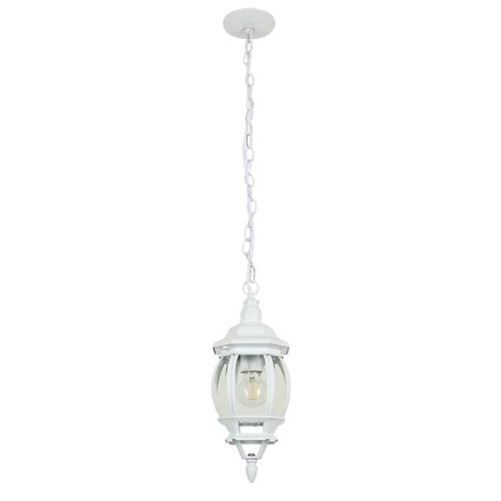 FAROL DE EXTERIOR PARA SOBREPONER SIENA II TECNOLITE 26W BASE E27 BLANCO