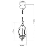 FAROL DE EXTERIOR PARA SOBREPONER SIENA II TECNOLITE 26W BASE E27 NEGRO