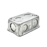 CAJA REGISTRO CHALUPA S/TAPA GALVANIZADA.