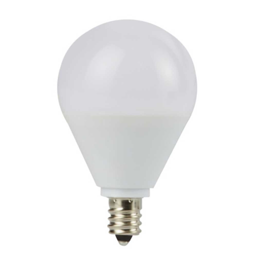 FOCO LED TECNOLITE TIPO GLOBO 4W LUZ SUAVE CÁLIDA BASE E12