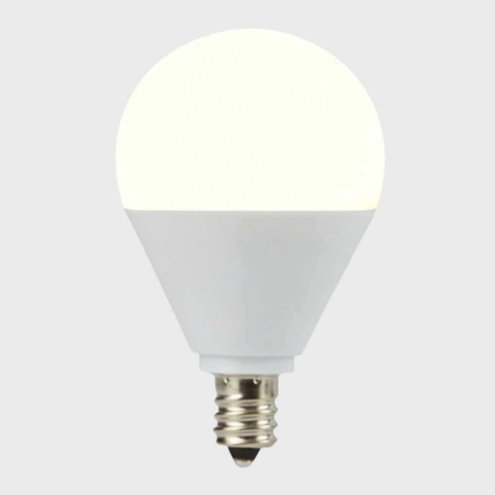 FOCO LED TECNOLITE TIPO GLOBO 4W LUZ SUAVE CÁLIDA BASE E12