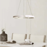 CANDIL DE LED 92W MODERNISTA COLGANTE DIMEABLE BLANCO LEON
