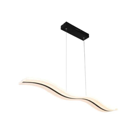 CANDIL DE LED COLGANTE NEGRO 40W LUZ DIA