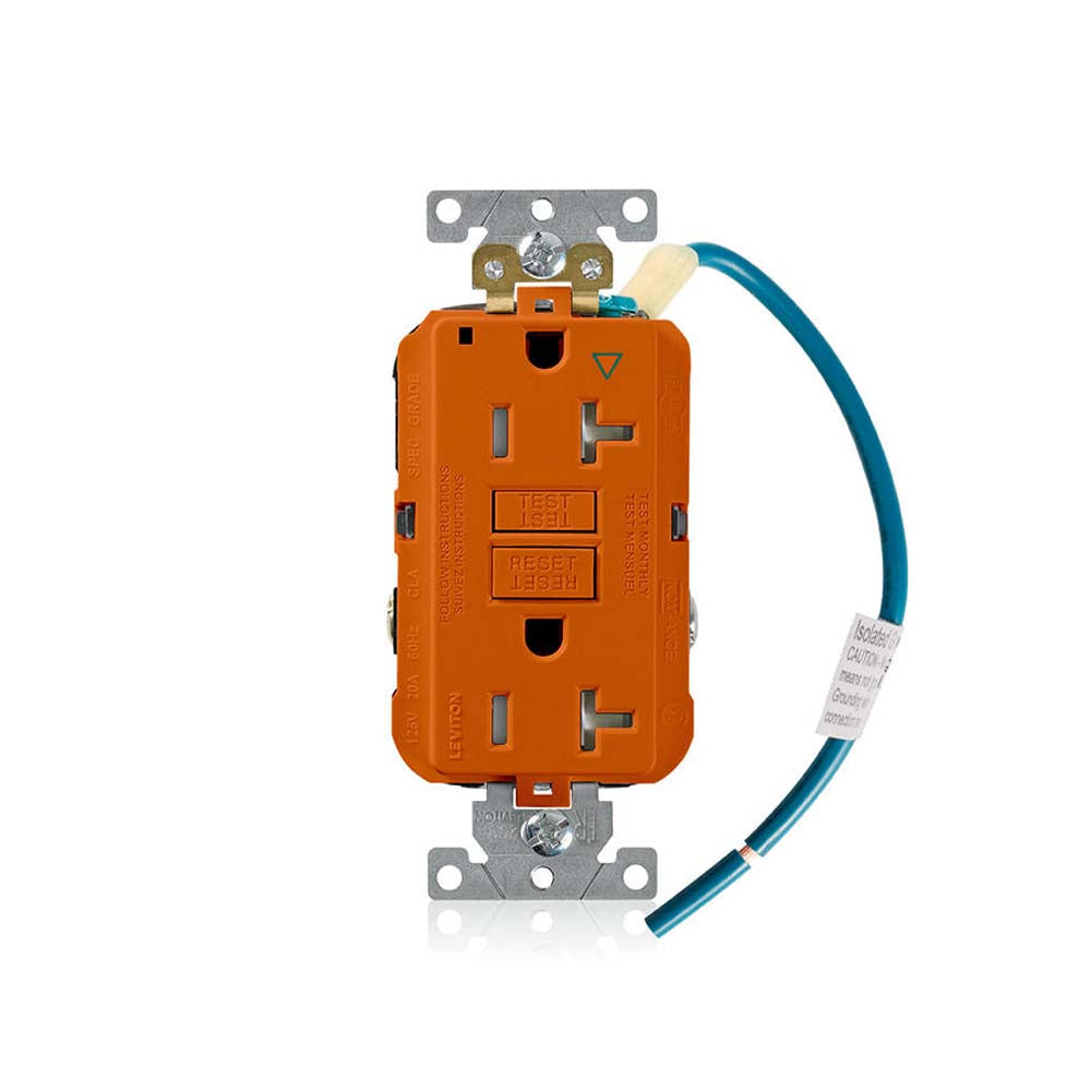 INTER  DE CIRCUITO FA TIERRA DX ICFT SMARTLOCK 20A 125V  NARANJA