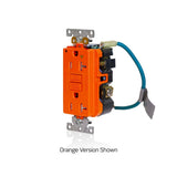 INTER  DE CIRCUITO FA TIERRA DX ICFT SMARTLOCK 20A 125V  NARANJA