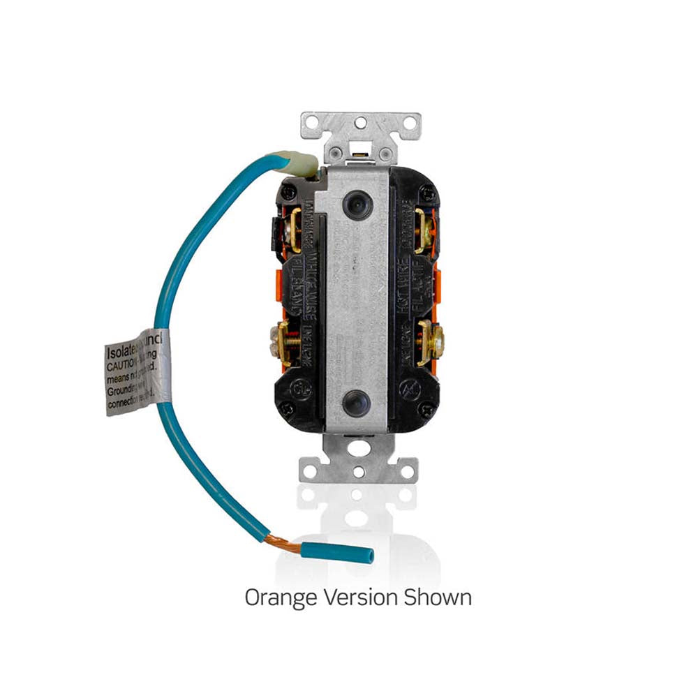 INTER  DE CIRCUITO FA TIERRA DX ICFT SMARTLOCK 20A 125V  NARANJA