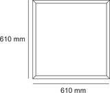 GABINETE LED 40W PANEL ULTRA SLIM CUADRADO FRÍO *** H.A.E. 2021 ***
