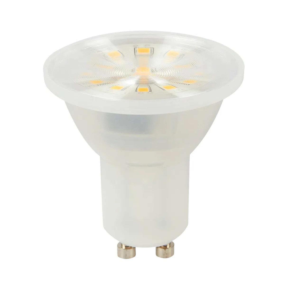 LAMP. LED 3W/127V. GU10 3000K BCO. CALIDO *** OFRECER 80474 ***