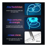 TIRA SUPER(NEON FLEX) CORTE DE 2.5CM ALTO 12MM ANCHO 6MM RGB