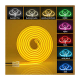 TIRA SUPER 24V LED COB 252P 10MTS ROJO