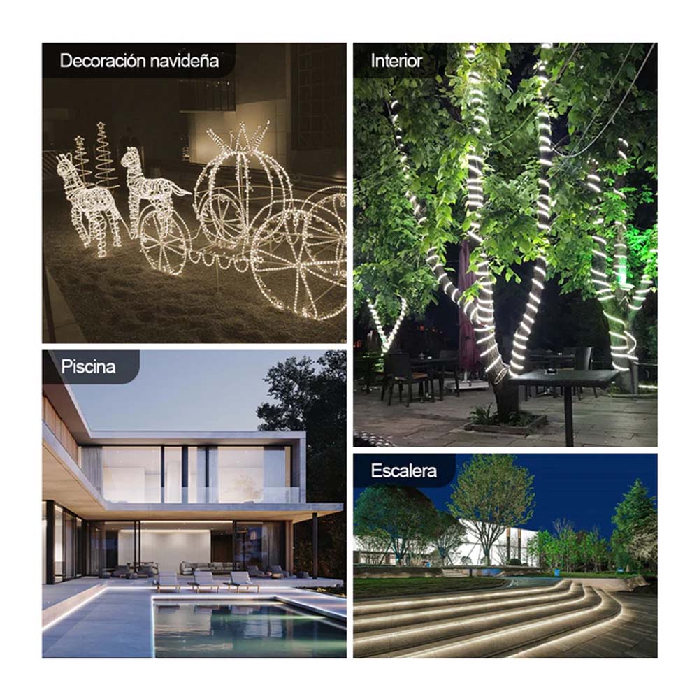 TIRA SUMERGIBLE IP68 24V LED 2835 120P 10MTS BF