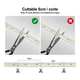 TIRA SUMERGIBLE IP68 24V LED 2835 120P 10MTS BF