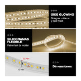 TIRA SUMERGIBLE IP68 24V LED 2835 120P 10MTS BF