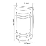 LÁMPARA DE EXTERIOR VENECIA TECNOLITE PARA SOBREPONER BASE E27 ***HAE 2024***
