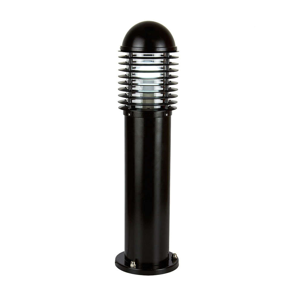 MINI POSTE ALMODOVAR TECNOLITE DE EXTERIOR PARA SOBREPONER BASE E27 NEGRO
