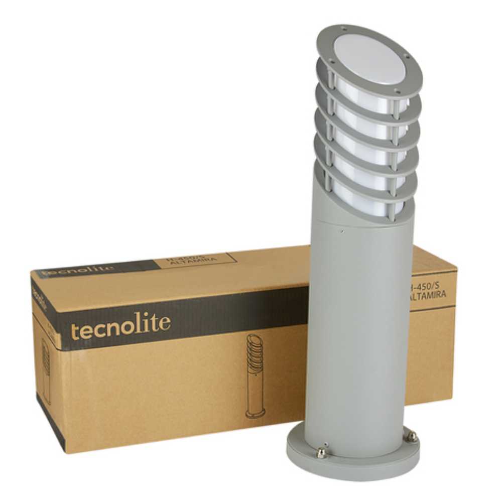 MINI POSTE ALTAMIRA TECNOLITE DE EXTERIOR PARA SOBREPONER BASE E27