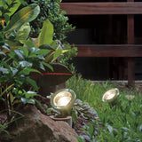 REFLECTOR LED DENIA TECNOLITE SUMERGIBLE DE BAJA PROFUNDIDAD 50W LUZ SUAVE CÁLIDA BASE GX5.3 VERDE