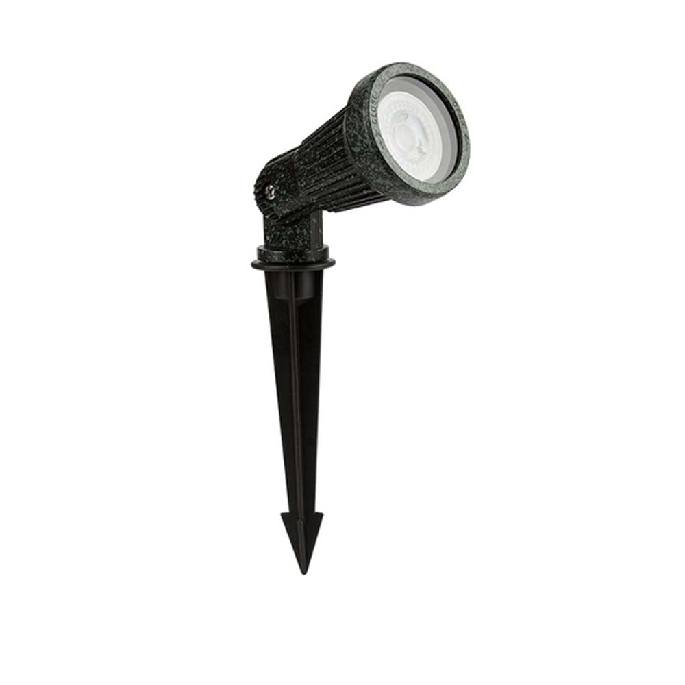 LÁMPARA DE EXTERIOR BILBAO TECNOLITE ESTACA BASE GX5.3 IP44 NO INCLUYE FOCO